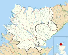 Scourie is located in Sutherland