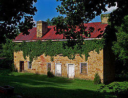 Eager Inn, a historic site in the township