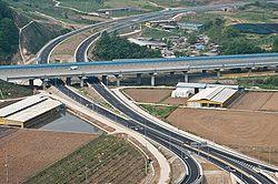 No.3 National highway and overpassing Jungbu Inland Expressway