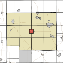 Location in Noble County