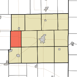 Location in Jay County