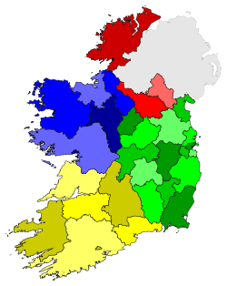Republic of Ireland counties and cities.svg