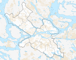Location in Stockholm Municipality