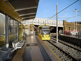 Derker Metrolink station.jpg