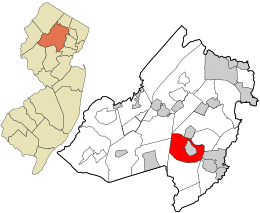 Location in Morris County and the state of New Jersey.