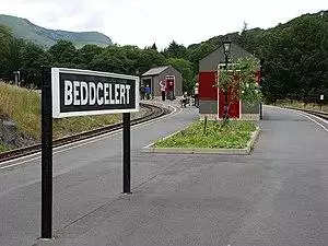 Beddgelert Station on the Welsh Highland Railway - geograph.org.uk - 1432343.jpg