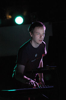 Andrew Sega with Iris, Seattle 2008.