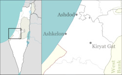 Ashdod is located in Ashkelon region of Israel