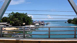 View of Loboc River at Loay harbour