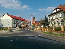 Uliczne rondo w Polanowie - panoramio.jpg