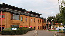 Frenchay Hospital, middle entrance.jpg