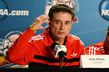 Rick Pitino, 2013 Final Four.jpg