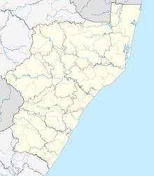 Battle of Rorke's Drift is located in KwaZulu-Natal