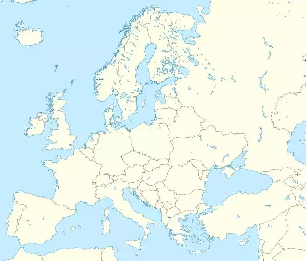 2004–05 UEFA Cup is located in Europe