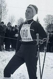 Barbro Martinsson at a local ski race 1960's.jpg