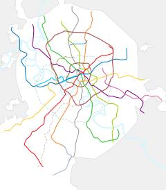 Cherkizovskaya is located in Moscow Metro