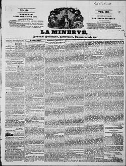 La Minerve, August 21, 1837 front page.jpg