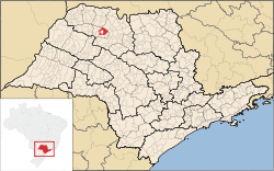 Location of Monte Aprazível
