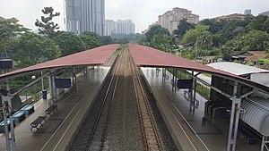 Segambut Komuter station in March 2020.jpg
