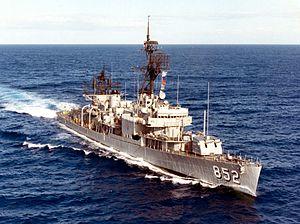 USS Leonard F. Mason in May 1974