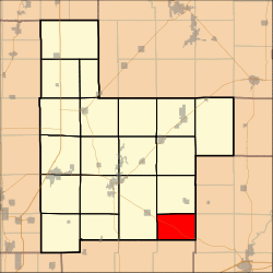 Location in Montgomery County