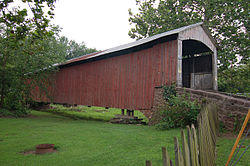 Red Run Covered Bridge (1866) National Register of Historic Places