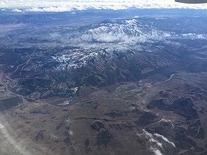 2015-11-03 11 36 03 View southeast towards the Tushar Mountains of Utah from an airplane.jpg