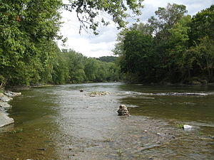 Fishing Creek near Rupert Covered Bridge.JPG