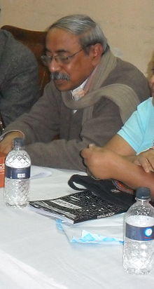 Shahriar Kabir at press conference in press club.JPG