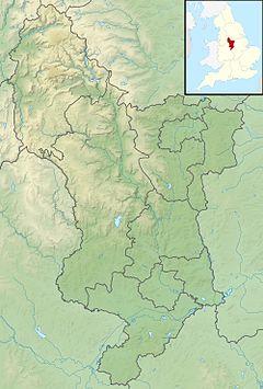 Bleaklow is located in Derbyshire