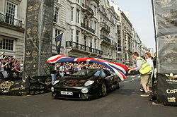 Gumball Rally Start London 2007.jpg