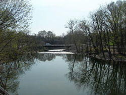 Falls on Wappinger Creek at Red Oaks Mill