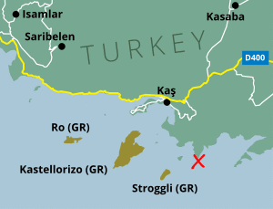 Uluburun Shipwreck Location.svg
