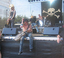 Backyard Babies in the Vainstream Festival 2006 in Münster.