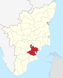 Location in Tamil Nadu, India