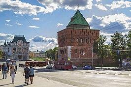 Dmitrievskaya Tower and Minin and Pozharsky Square