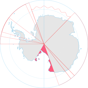 Location of the Ross Dependency