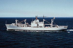 USS Durham (LKA-114) underway 1989.JPG