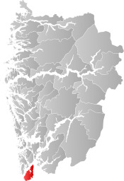 Sveio within Vestland