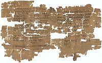 Papyrus 63 - Staatliche Museen zu Berlin inv. 11914 - Gospel of John 3,14-18 4,9-10 - verso.jpg