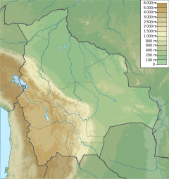 Ollagüe is located in Bolivia