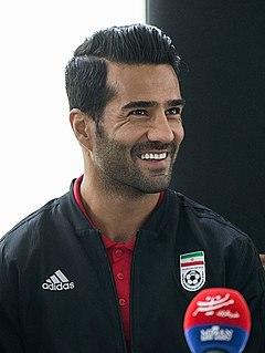 Masoud Shojaei, Iran-Bolivia prematch conference.jpg
