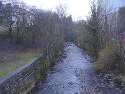 River Hyndburn at Church Bridge - geograph.org.uk - 1181759.jpg