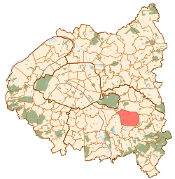 Paris and inner ring départements