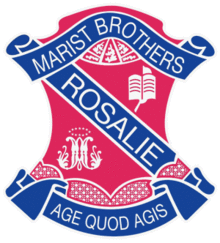 Marist Brothers College Rosalie crest.png