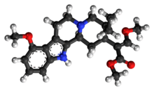 Mitragynine molecule ball.png