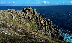 Granite cliffs at Gwennap Head August 2013.jpg
