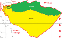 Cantons of Pastaza Province
