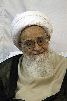 تصویر آیت الله صافی گلپایگانی از مراجع تقلید قم.jpg