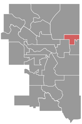 Calgary Provincial Riding - Calgary Cross.svg